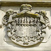 Wappen derer von Solms am Schloss Baruth