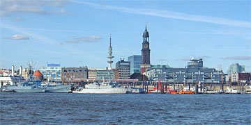 Uferpanorama Hamburg