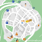 Sehenswertes und Markantes in der Innenstadt von Amöneburg in Hessen