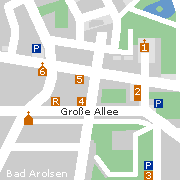 Sehenswürdigkeiten in der Innenstadt von Bad Arolsen