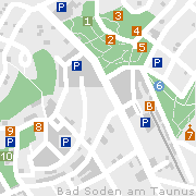 Markantes und Sehenswertes in der Innenstadt von Bad Soden am Taunus