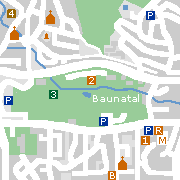 Sehenswertes und Markantes in der Innenstadt von Baunatal 