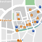 Sehenswertes in der Innenstadt von Bensheim