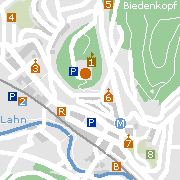 Sehenswertes und Markantes in der Innenstadt von Biedenkopf in Hessen