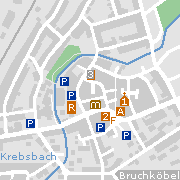 Markantes und Sehenswertes in der Innenstadt von Bruchköbel