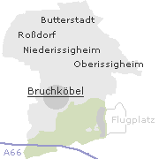 Sehenswürdigkeiten und Markantes in der Innenstadt von Bruchköbel