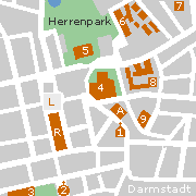 Sarmstadt, Sehenswürdigkeiten in der Innenstadt