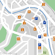 Sehenswürdigkeiten und Markantes in der Innenstadt von Dillenburg