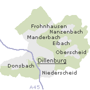 Sehenswürdigkeiten und Markantes in der Innenstadt von Dillenburg