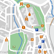 Sehenswertes und Markantes in der Innenstadt von Friedberg in Hessen