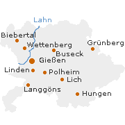 Gießen Kreis in Hessen