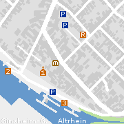 Markantes und Sehenswertes in der Innenstadt von Ginsheim-Gustavsburg