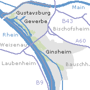 Markantes und Sehenswertes in der Innenstadt von Ginsheim-Gustavsburg