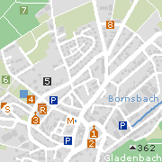 Sehenswertes und Markantes in der Innenstadt von Gladenbach in Hessen