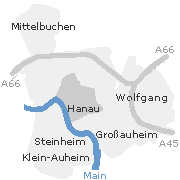 Hanau, Stadtteile