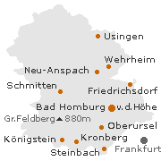 Hochtaunus Kreis in Hessen