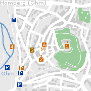 Sehenswertes und Markantes in der Innenstadt von Homberg an der Ohm