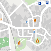 Sehenswertes und Markantes in der Innenstadt von Hungen