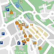 Markantes und Sehenswertes in der Innenstadt von Idstein