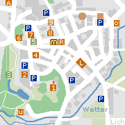 Sehenswertesund Markantes in der Innenstadt von Lich