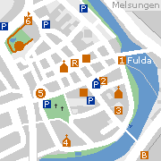 Sehenswertes und Markantes in Melsungens Mitte