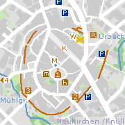 Sehenswertes und Markantes im Zentrum von Neukirchen