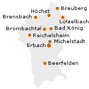 Odenwaldkreis in Hessen