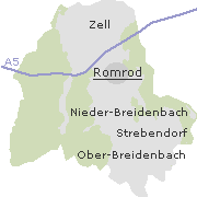 Orte im Stadtgebiet von Romrod