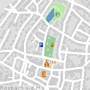 Sehenswertes und Markantes in der Innenstadt von Rosbach v. d. Höhe