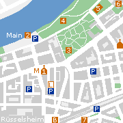 Sehenswürdigkeiten und Markantes in der Innenstadt von Rüsselsheim