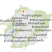 Orte im Stadtgebiet von Schotten