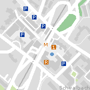 Markantes und Sehenswertes in der Innenstadt von Schwalbach am Taunus