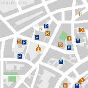 Sehenswertes und Markantes in der Innenstadt von Viernheim