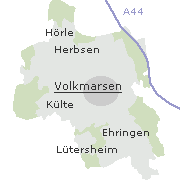 Orte im Stadtgebiet von Volkmarsen