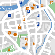 Sehenswertes und Markantes in der Innenstadt von Eschwege