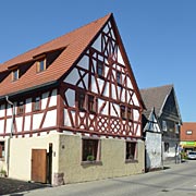 Fachwerkhaus an der beren Vordergasse von Rodgau