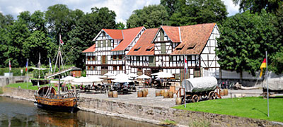 hiostorischer Hafen von Wanfried