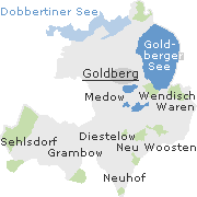 Orte im Stadtgebiet von Goldberg