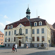 Rathaus Teterow, fast majestätisch
