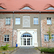 Eingang zum Schloss Pudagla