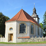 Nehringen, barockisierte Andreaskirche