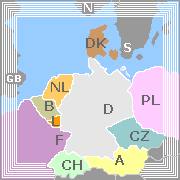 Nachbarländer Deutschlands