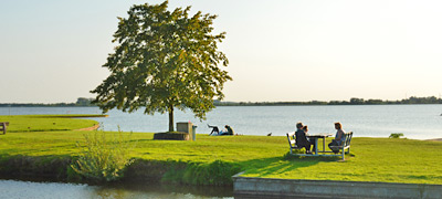 am Großen Meer bei Loppersum