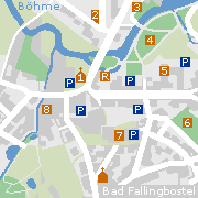 Sehenswertes und Markantes in der Innenstadt von Fallingbostel