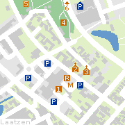 Sehenswürdigkeiten und Markantes in der Innenstadt von Laatzen