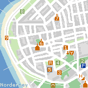 Sehenswertes und Markantes in der Innenstadt von Norden in Ostfriesland