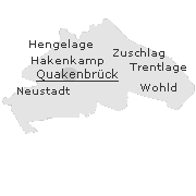 Orte im Stadtgebiet von Quakenbrueck