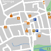 Sehenswertes und Markantes in der Innenstadt von Springe am Deister