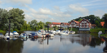 Die Weseraue vor Achim b. Bremen