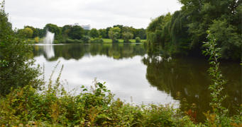 Großer Schillerteich in Wolfsburg